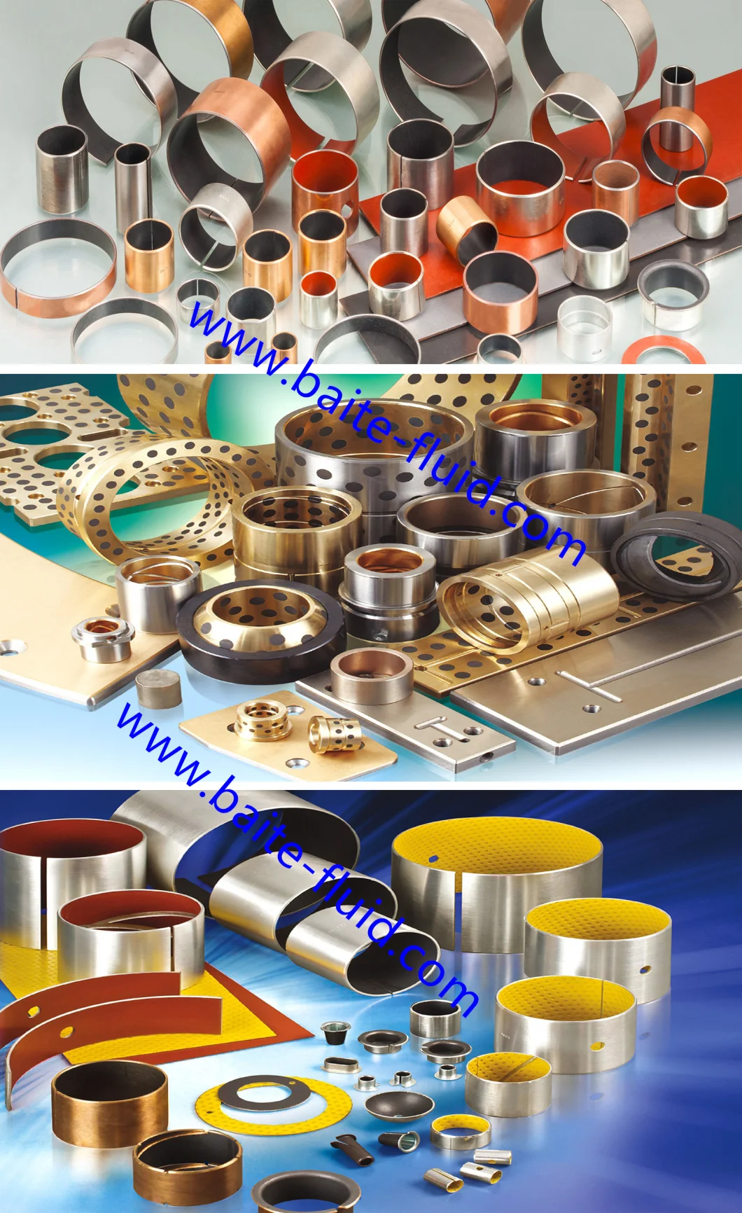 Self Lubricating Bearing of High Quality Low Carbon Steel Backing