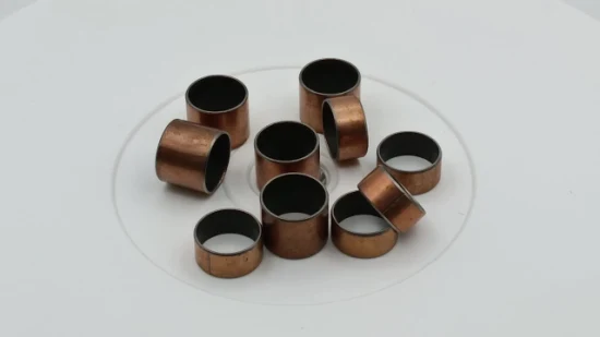 Du Dx Tin Platting Metal-Polymer Composite Bushing Custom Made Bearing Bush Bronze Bushing Oilless Bearing