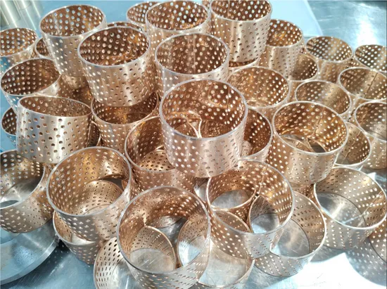 Construction Machine Wrapped Bronze Bearings